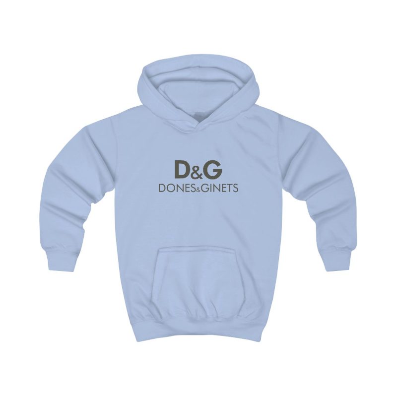 Sudadera con capucha infantil - Azul cielo - Dones & Ginets