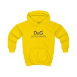Sudadera con capucha infantil - Amarillo sol - Dones & Ginets Sudadera con capucha infantil - Amarillo sol - Dones & Ginets