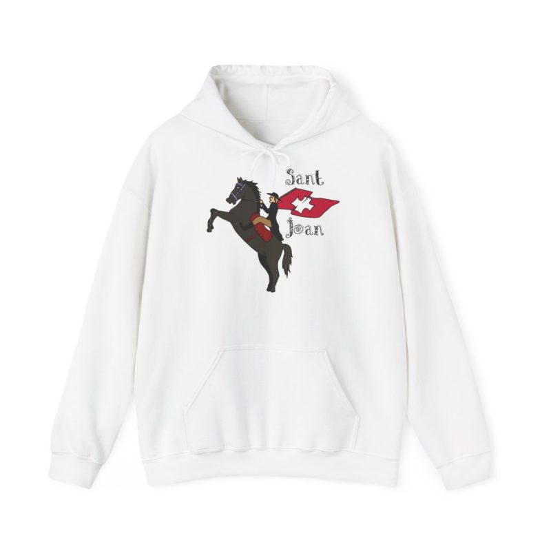 Sudadera con capucha - Blanco - Camiseta Sant Joan