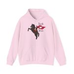 Sudadera con capucha - Rosa claro - Camiseta Sant Joan