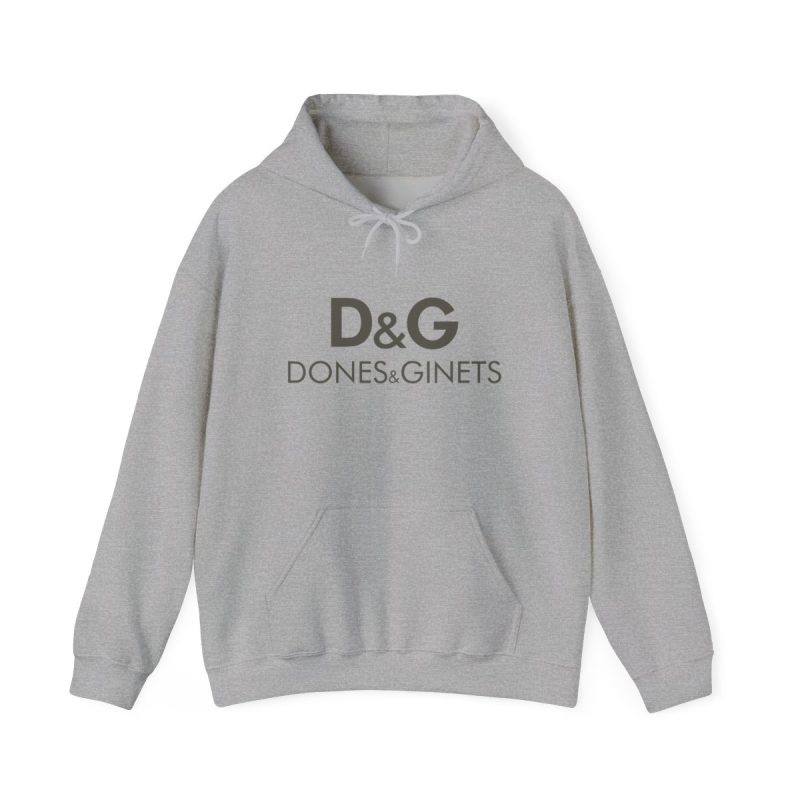 Sudadera con capucha - Gris deportivo - Dones & Ginets