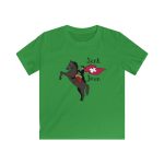 Camiseta infantil Softstyle - Verde irlandes - Camiseta Sant Joan