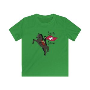 Camiseta infantil Softstyle - Verde irlandes - Camiseta Sant Joan