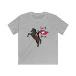 Camiseta infantil Softstyle - Gris deportivo - Camiseta Sant Joan
