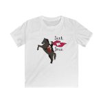 Camiseta infantil Softstyle - Blanco - Camiseta Sant Joan