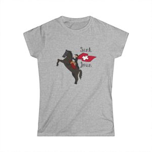 Camiseta mujer Softstyle - Gris deportivo - Camiseta Sant Joan