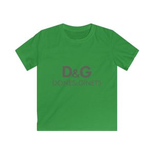 Camiseta infantil Softstyle - Verde irlandes - Dones & Ginets