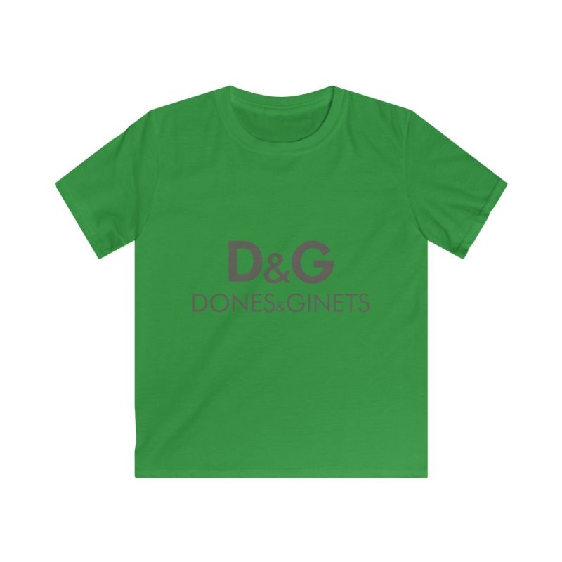 Camiseta infantil Softstyle - Verde irlandes - Dones & Ginets Camiseta infantil Softstyle - Verde irlandes - Dones & Ginets
