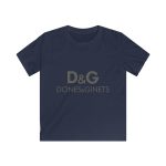 Camiseta infantil Softstyle - Azul marino - Dones & Ginets Camiseta infantil Softstyle - Azul marino - Dones & Ginets