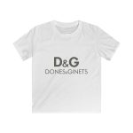 Camiseta infantil Softstyle - Blanco - Dones & Ginets Camiseta infantil Softstyle - Blanco - Dones & Ginets