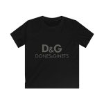 Camiseta infantil Softstyle - Negro - Dones & Ginets Camiseta infantil Softstyle - Negro - Dones & Ginets