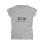 Camiseta mujer Softstyle - Gris deportivo - Dones & Ginets Camiseta mujer Softstyle - Gris deportivo - Dones & Ginets