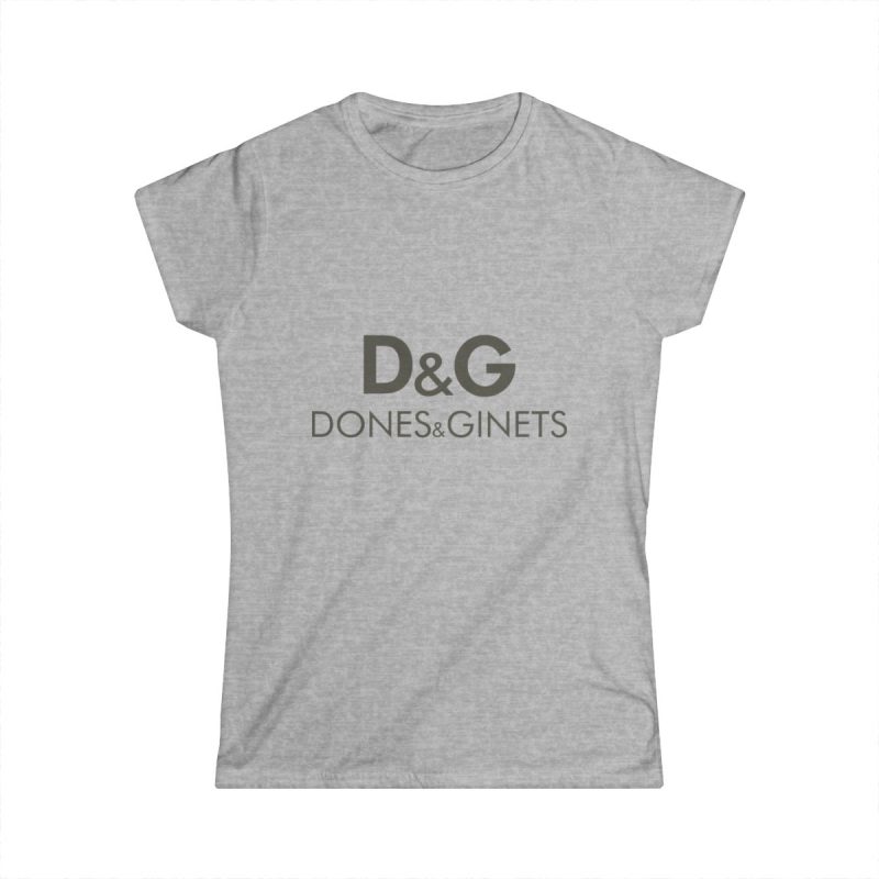 Camiseta mujer Softstyle - Gris deportivo - Dones & Ginets