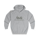 Sudadera con capucha y cremallera - Gris jaspeado claro - Dones & Ginets Sudadera con capucha y cremallera - Gris jaspeado claro - Dones & Ginets