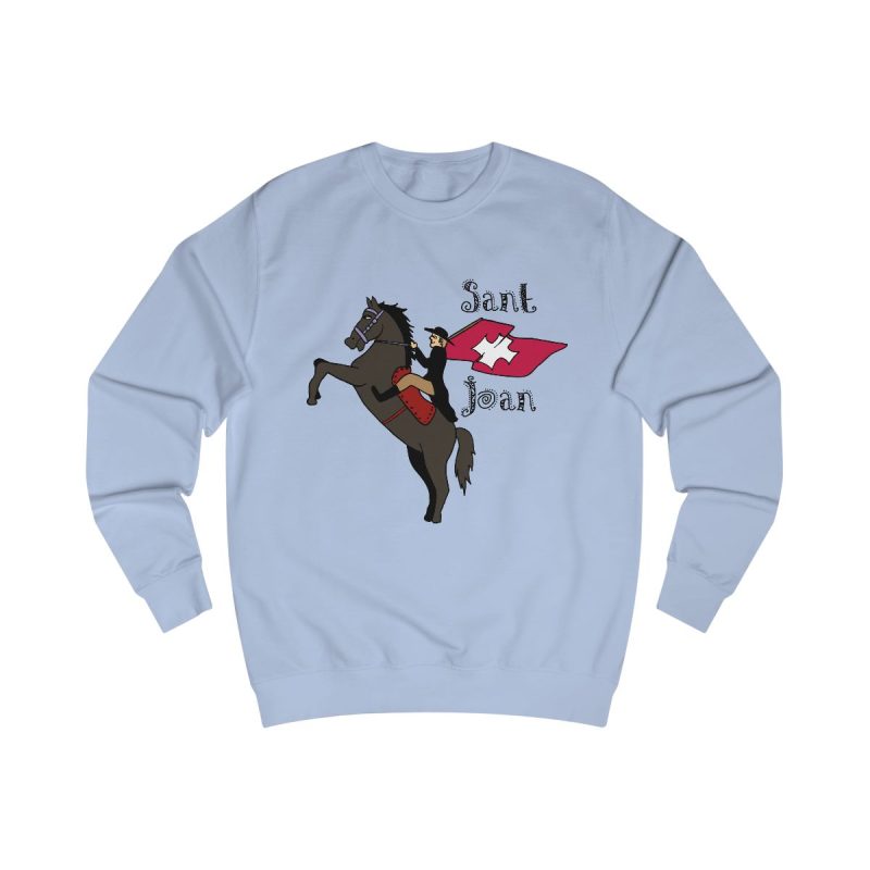 Sudadera clasica - Azul cielo - Camiseta Sant Joan