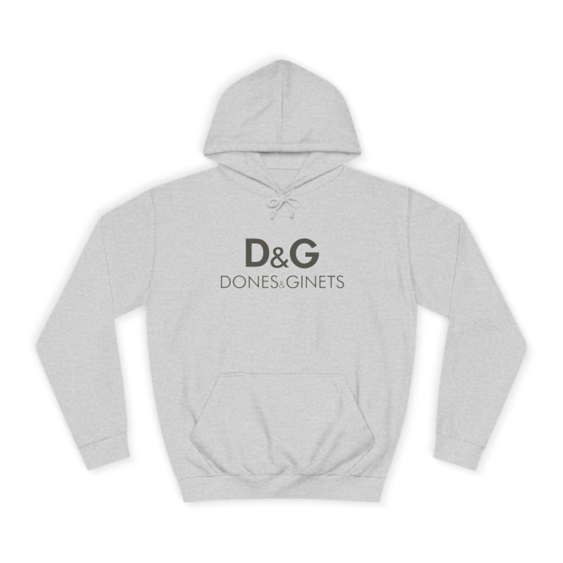 Sudadera universitaria - Gris jaspeado claro - Dones & Ginets