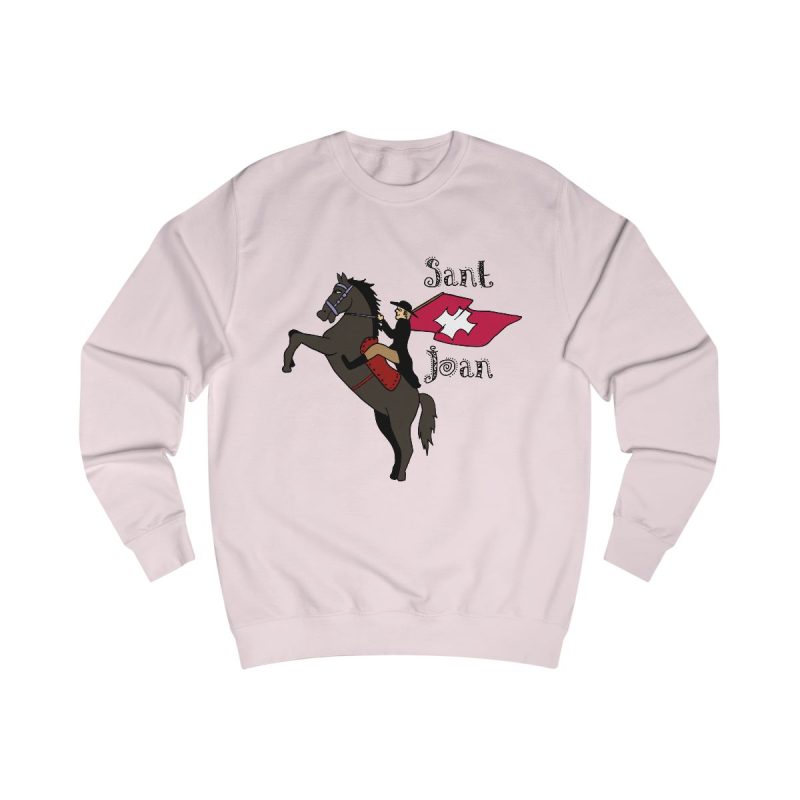 Sudadera clasica - Rosa bebe - Camiseta Sant Joan