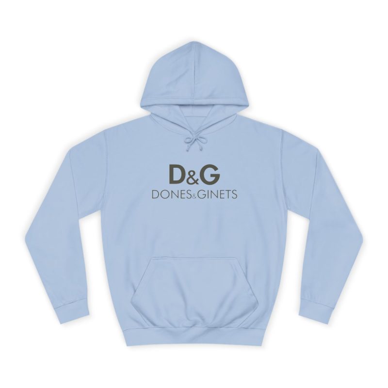 Sudadera universitaria - Azul cielo - Dones & Ginets