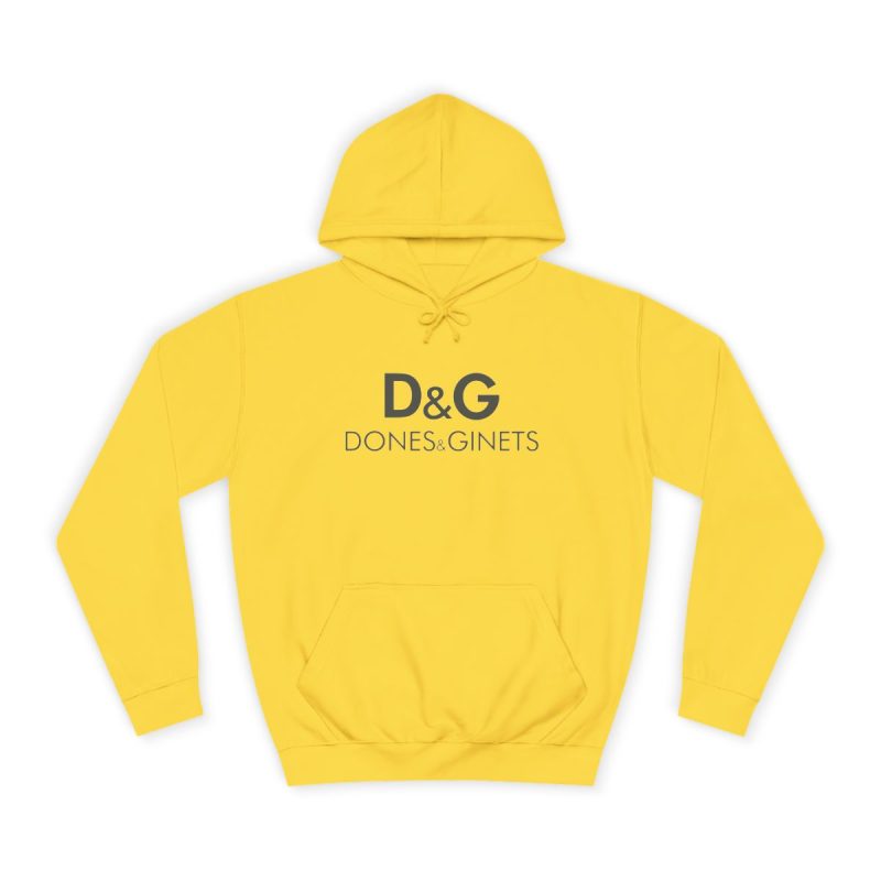 Sudadera universitaria - Amarillo sol - Dones & Ginets