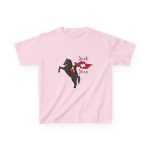 Camiseta infantil algodon grueso - Rosa claro - Camiseta Sant Joan Camiseta infantil algodon grueso - Rosa claro - Camiseta Sant Joan