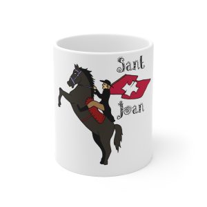Taza de ceramica - Camiseta Sant Joan