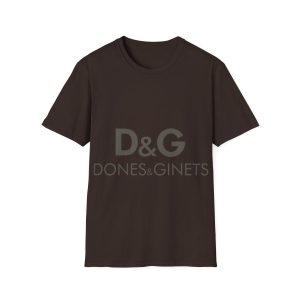 Camiseta Softstyle - Marron chocolate oscuro - Dones & Ginets
