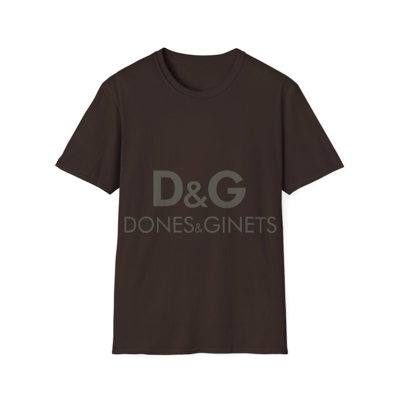Camiseta Softstyle - Marron chocolate oscuro - Dones & Ginets Camiseta Softstyle - Marron chocolate oscuro - Dones & Ginets