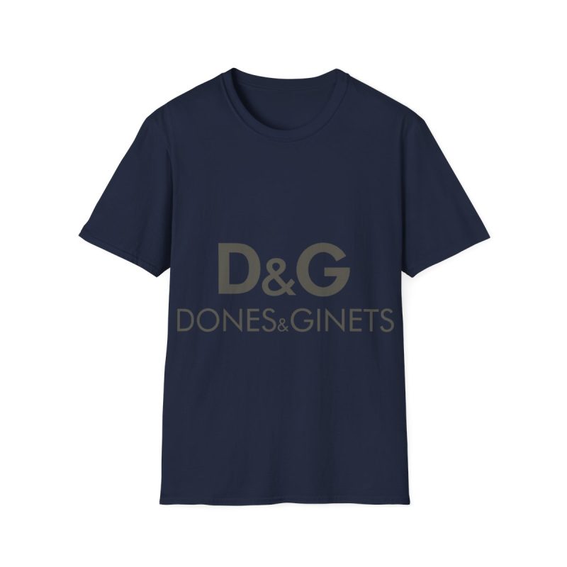 Camiseta Softstyle - Azul marino - Dones & Ginets