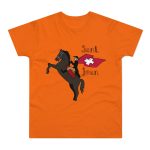 Camiseta hombre punto liso - Naranja - Camiseta Sant Joan