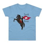 Camiseta hombre punto liso - Azul cielo - Camiseta Sant Joan