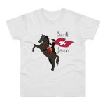 Camiseta hombre punto liso - Blanco - Camiseta Sant Joan