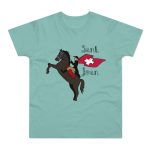 Camiseta hombre punto liso - Verde menta - Camiseta Sant Joan