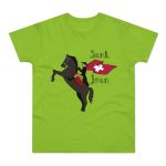 Camiseta hombre punto liso - Verde orquidea - Camiseta Sant Joan