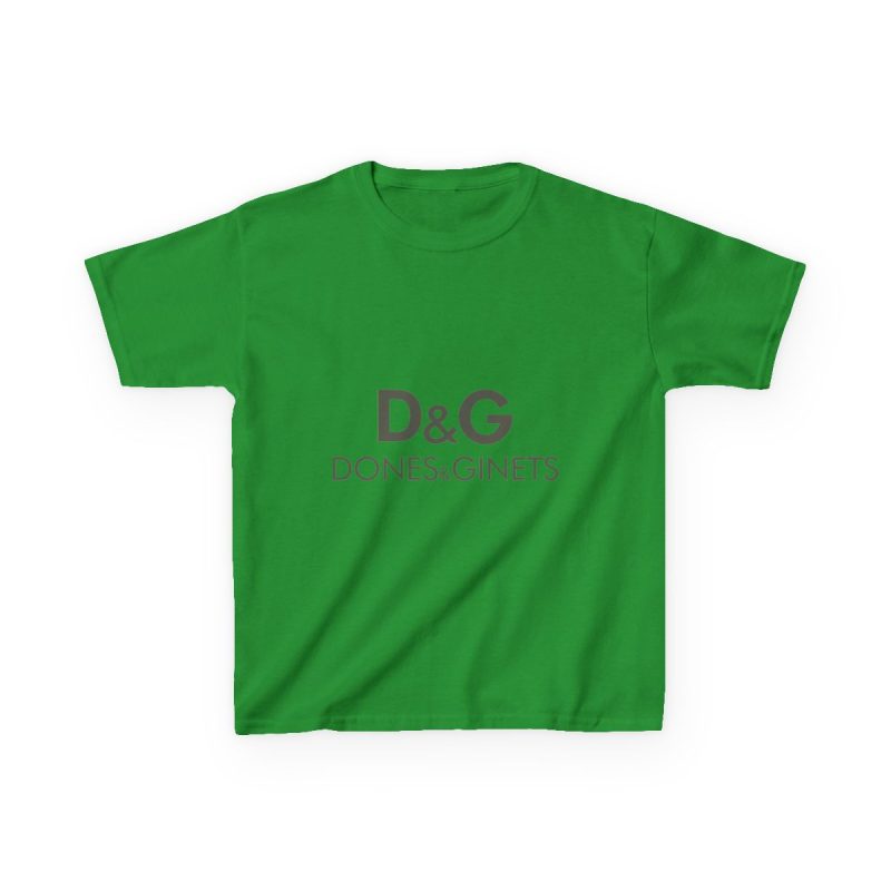 Camiseta infantil algodon grueso - Verde irlandes - Dones & Ginets