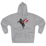 Sudadera con capucha cerrada - Gris jaspeado claro - Camiseta Sant Joan