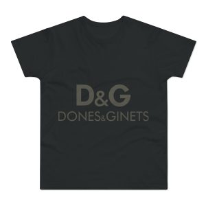 Camiseta hombre punto liso - Negro - Dones & Ginets