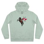 Sudadera con capucha King - Verde agua - Camiseta Sant Joan