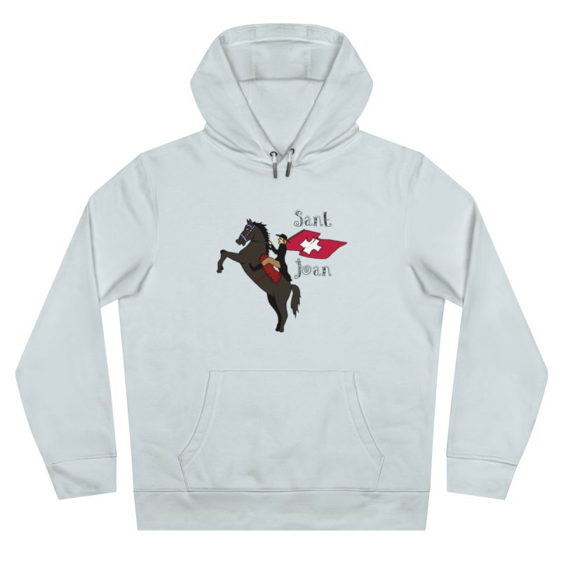 Sudadera con capucha King - Azul cielo puro - Camiseta Sant Joan