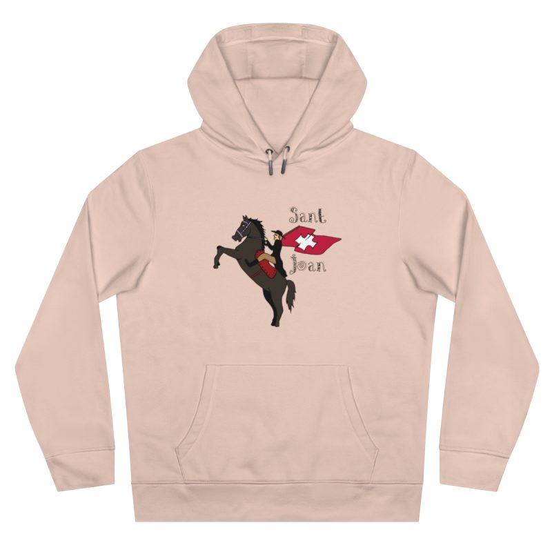 Sudadera con capucha King - Rosa palo - Camiseta Sant Joan
