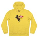 Sudadera con capucha King - Amarillo chispa - Camiseta Sant Joan