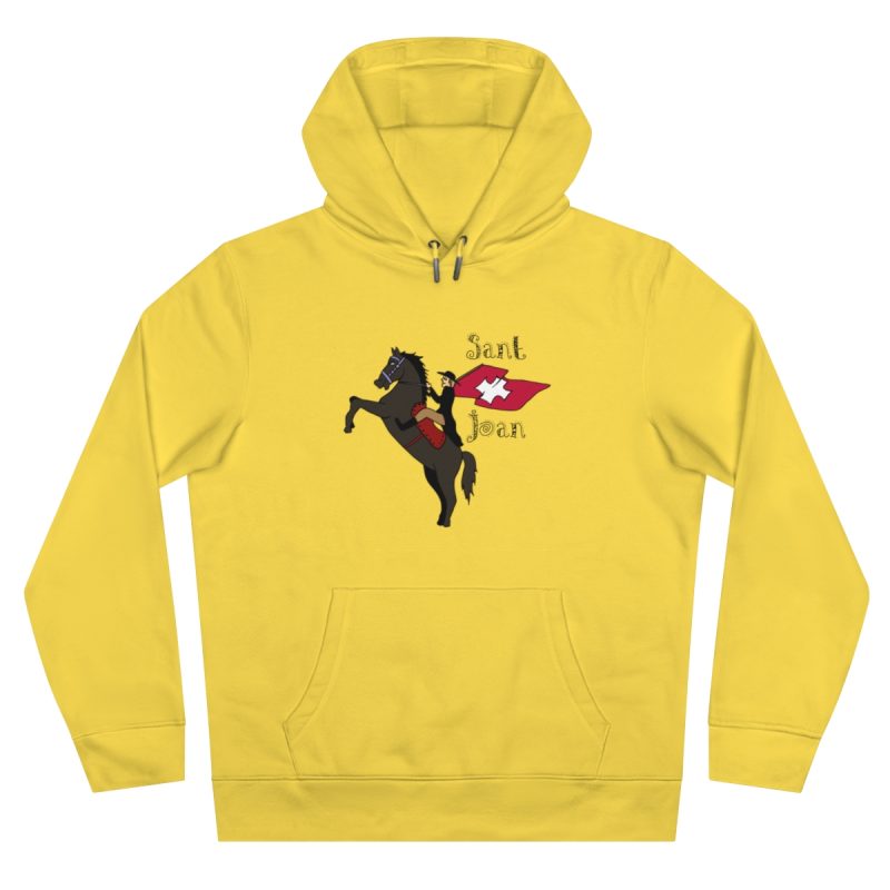Sudadera con capucha King - Amarillo chispa - Camiseta Sant Joan