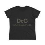Camiseta mujer algodon medio - Negro - Dones & Ginets