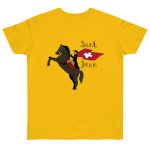 Camiseta punto liso - Amarillo dorado - Camiseta Sant Joan