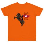 Camiseta punto liso - Naranja - Camiseta Sant Joan