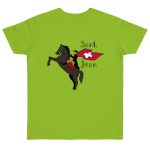 Camiseta punto liso - Verde orquidea - Camiseta Sant Joan
