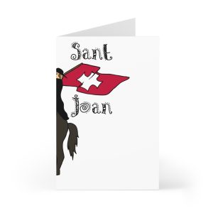 Tarjetas de felicitacion (7 uds.) - Camiseta Sant Joan