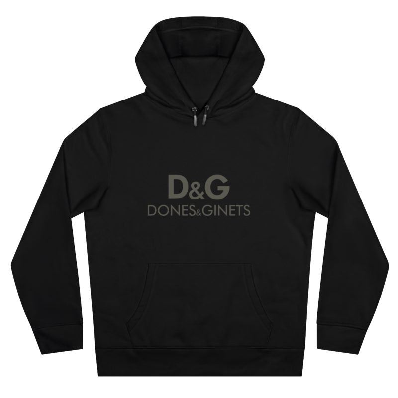 Sudadera con capucha King - Negro puro - Dones & Ginets