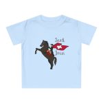 Camiseta de bebe - Azul empolvado - Camiseta Sant Joan