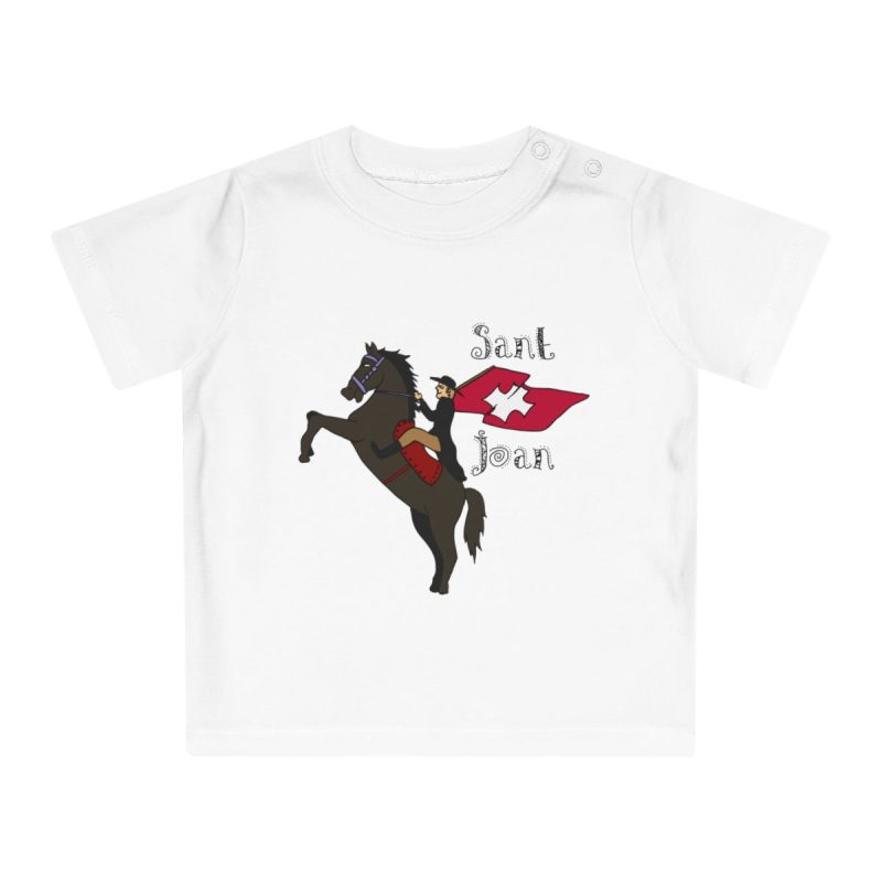 Camiseta de bebe - Blanco - Camiseta Sant Joan