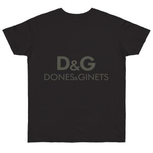 Camiseta punto liso - Negro - Dones & Ginets